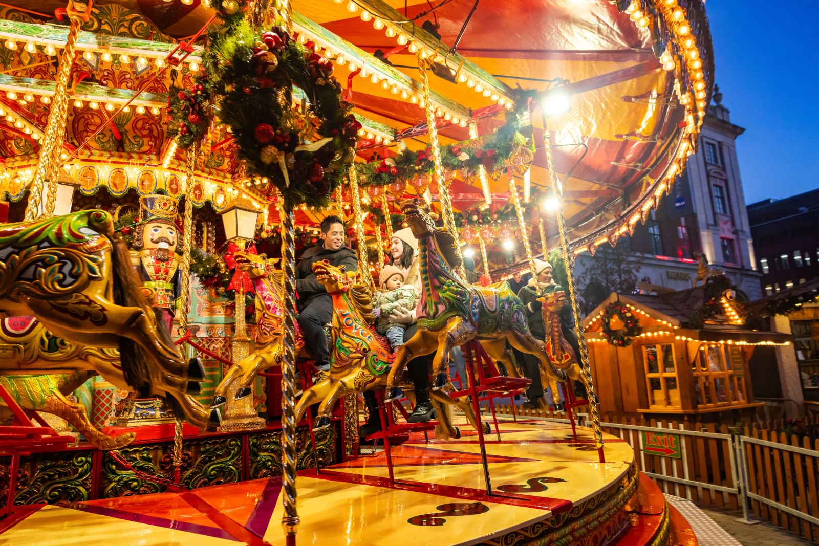 Leeds Christmas Carousel (c) Christopher Heaney for Visit Leeds